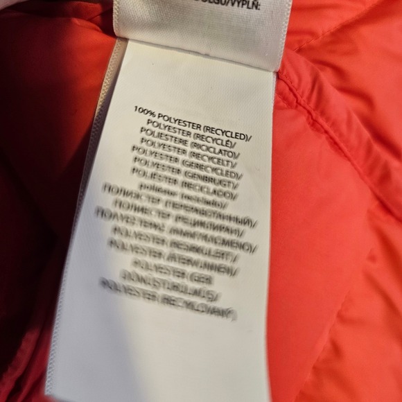 Polo Ralph Lauren Bright Orange Puffer Vest Pony Logo - Men's Size L NEW - Picture 12 of 15